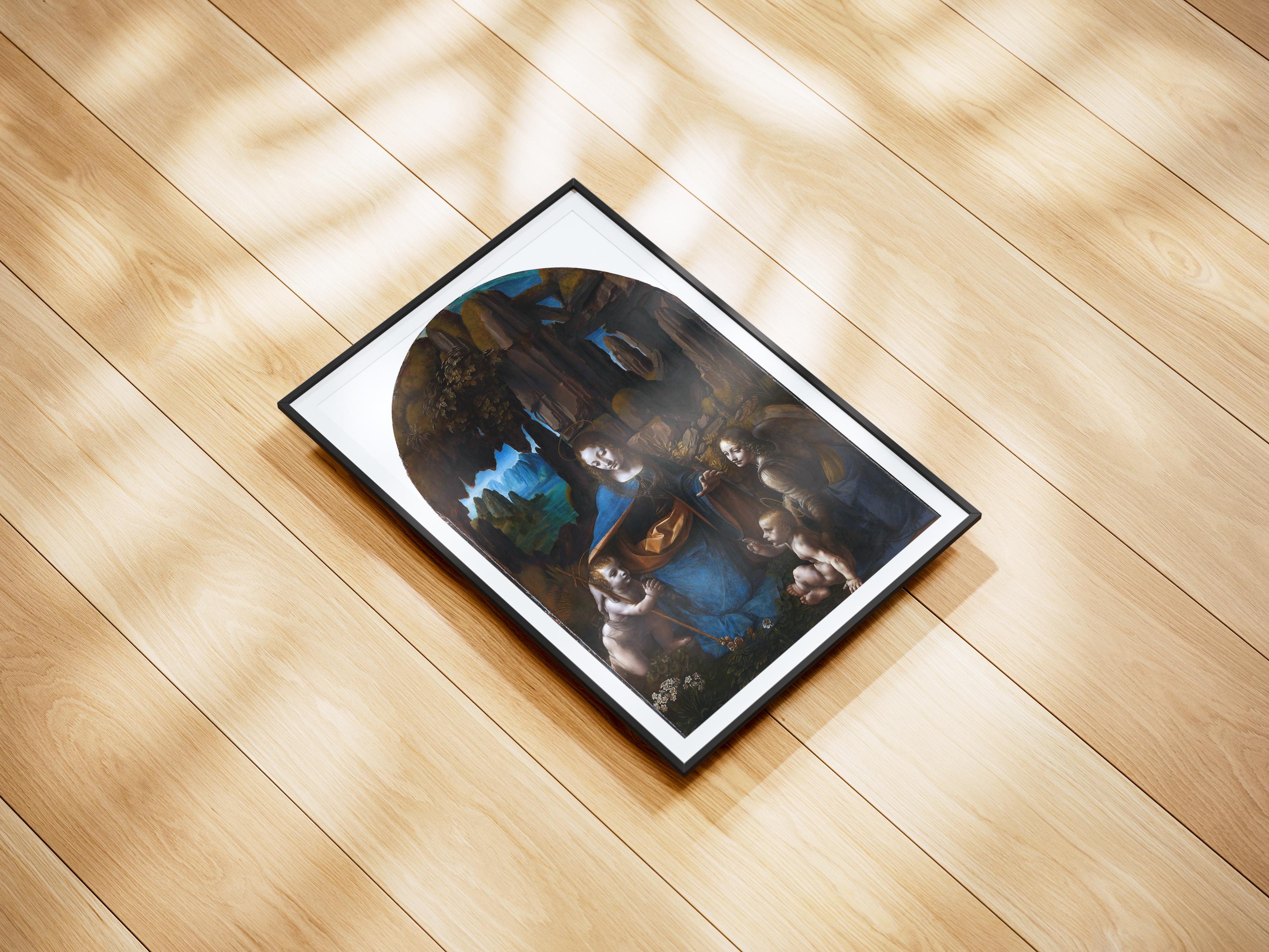 The Virgin of the Rocks by Leonardo da Vinci | 24" x 36"