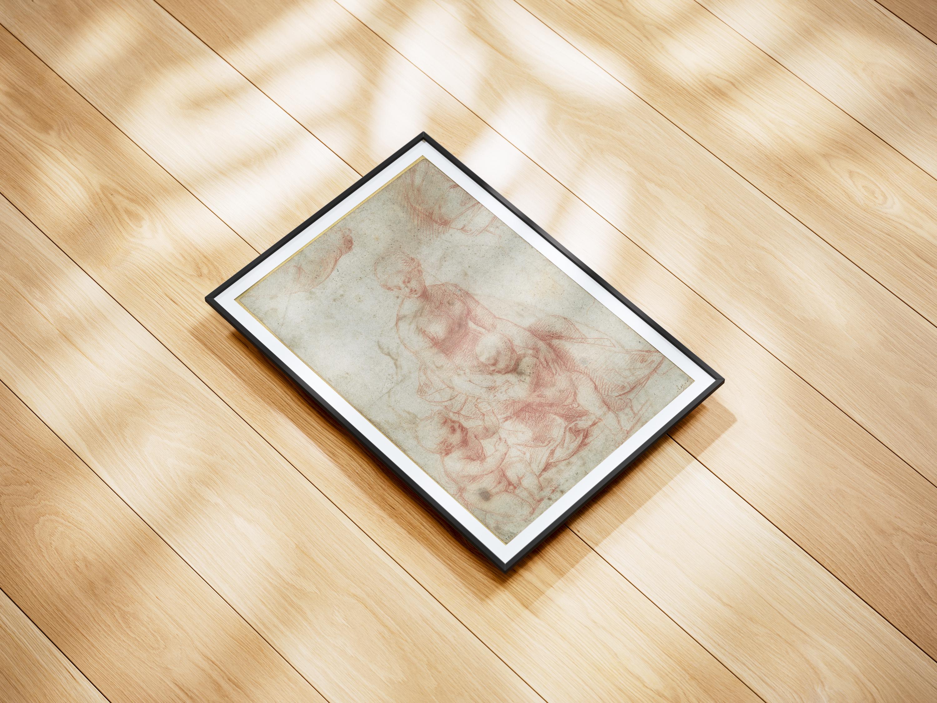 Madonna and Child with the Infant Saint John the Baptist By Raphael | 24 x 36”