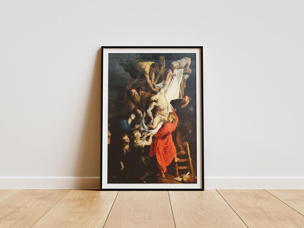 A Descida da Cruz By Peter Paul Rubens | 24 x 36”