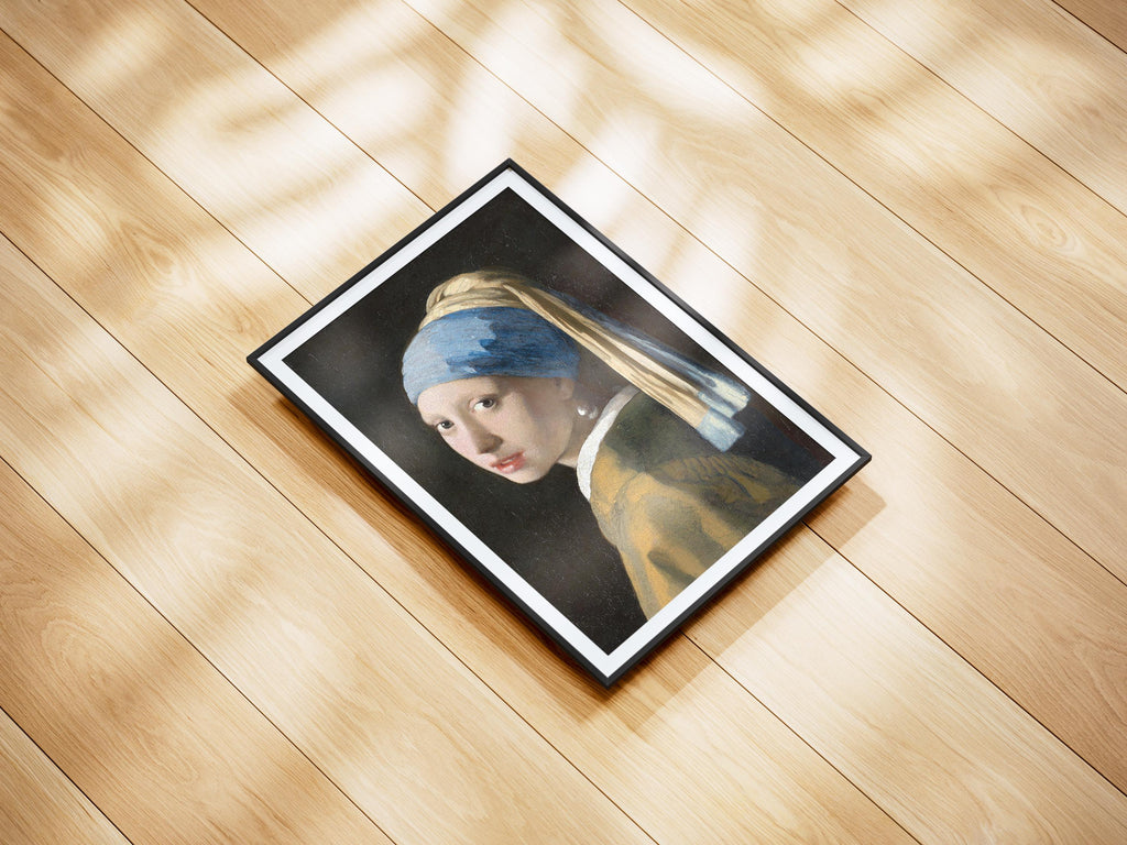 Girl with a Pearl Earring by Johannes Vermeer  | 24 x 36”