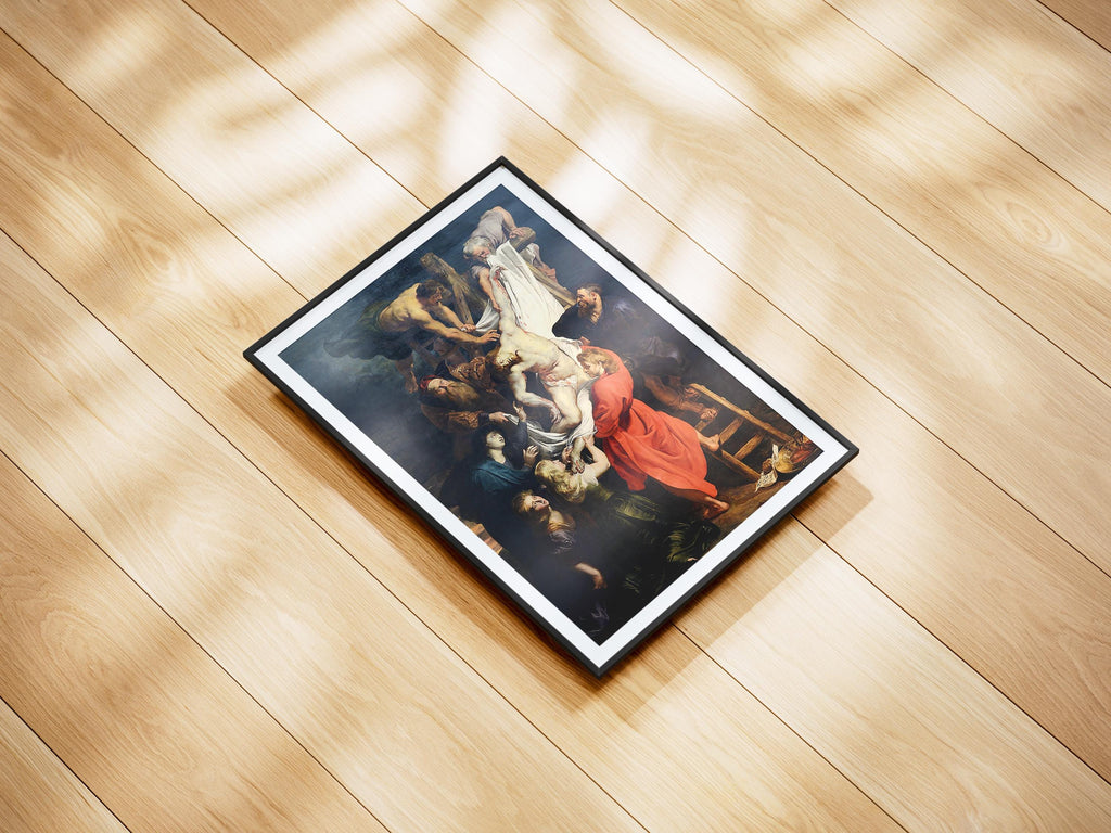 A Descida da Cruz By Peter Paul Rubens | 24 x 36”