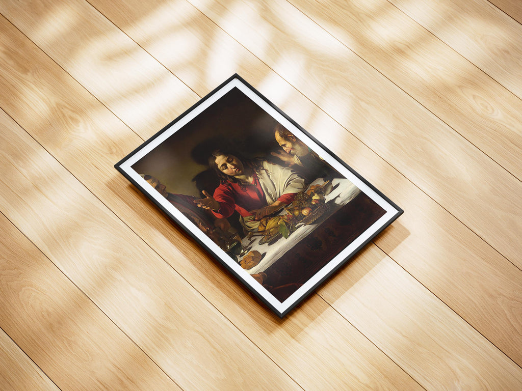 Supper at Emmaus by Caravaggio | 24 x 36”
