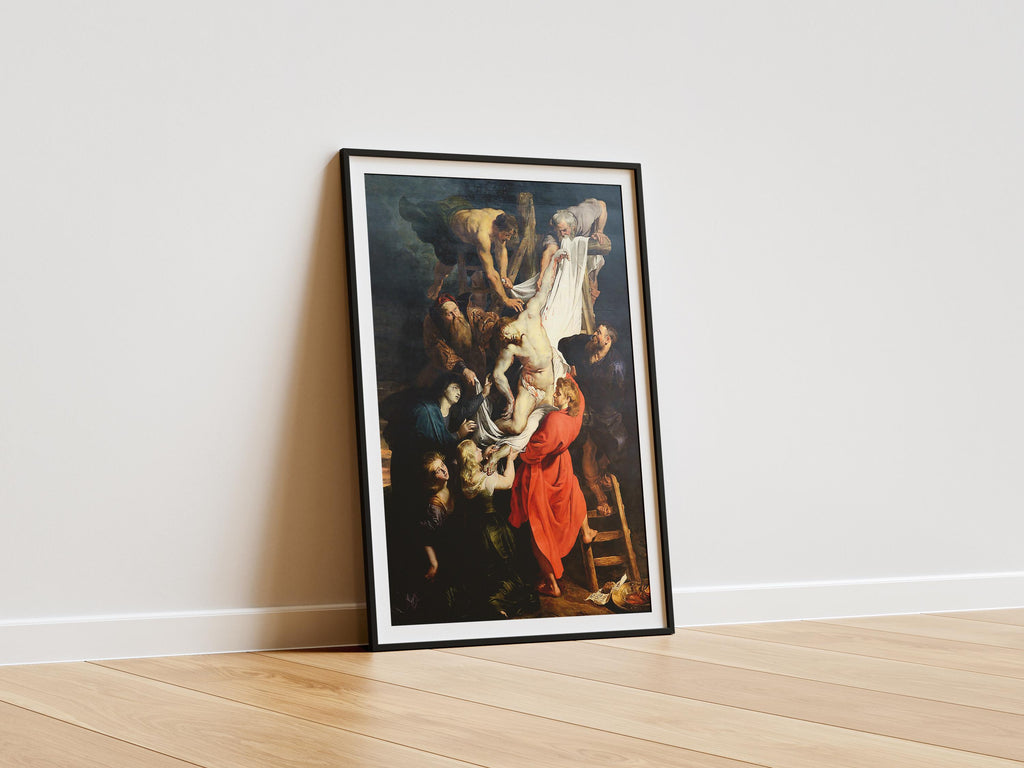 A Descida da Cruz By Peter Paul Rubens | 24 x 36”