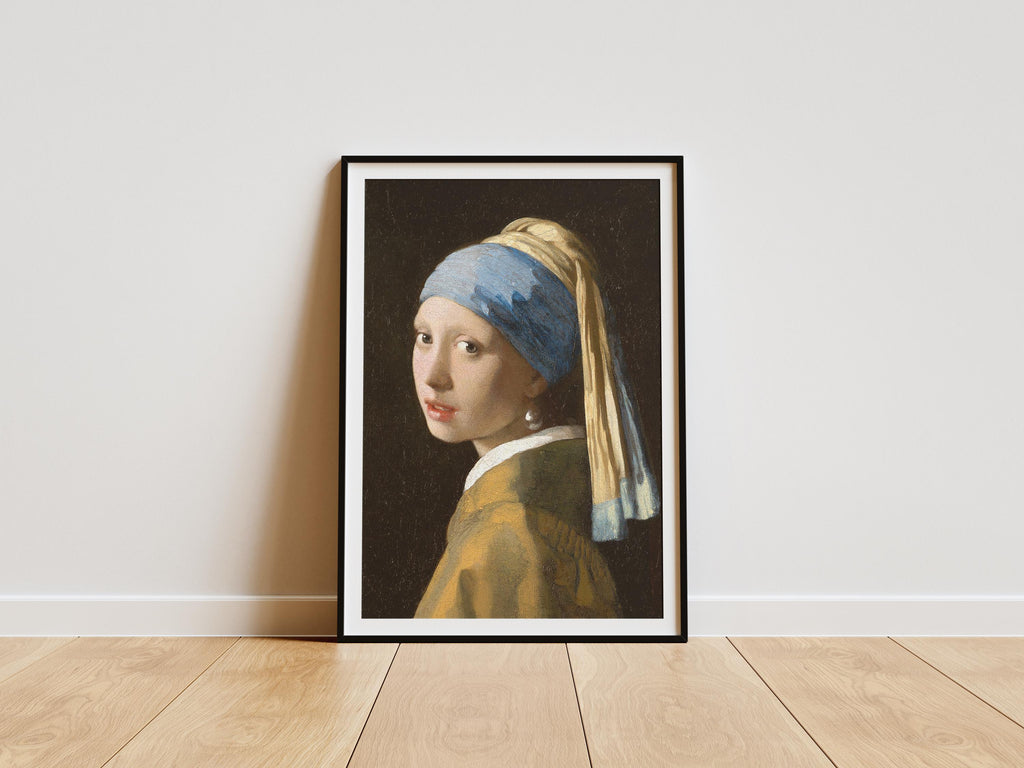 Girl with a Pearl Earring by Johannes Vermeer  | 24 x 36”